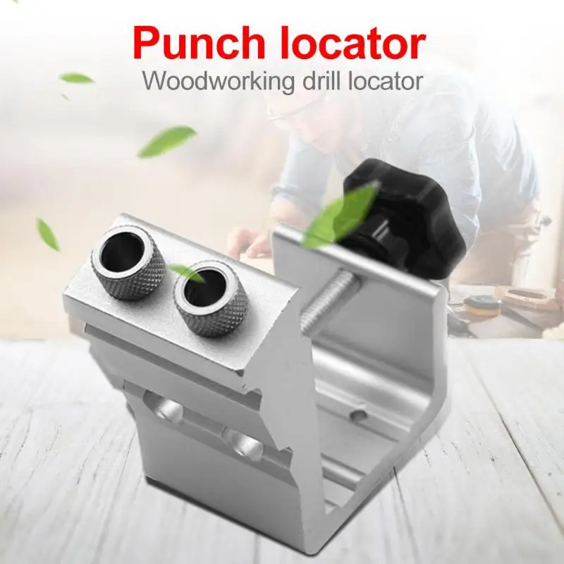 

Aluminium Alloy Inclined Hole Drill DIY Woodworking Joinery Punch Locator