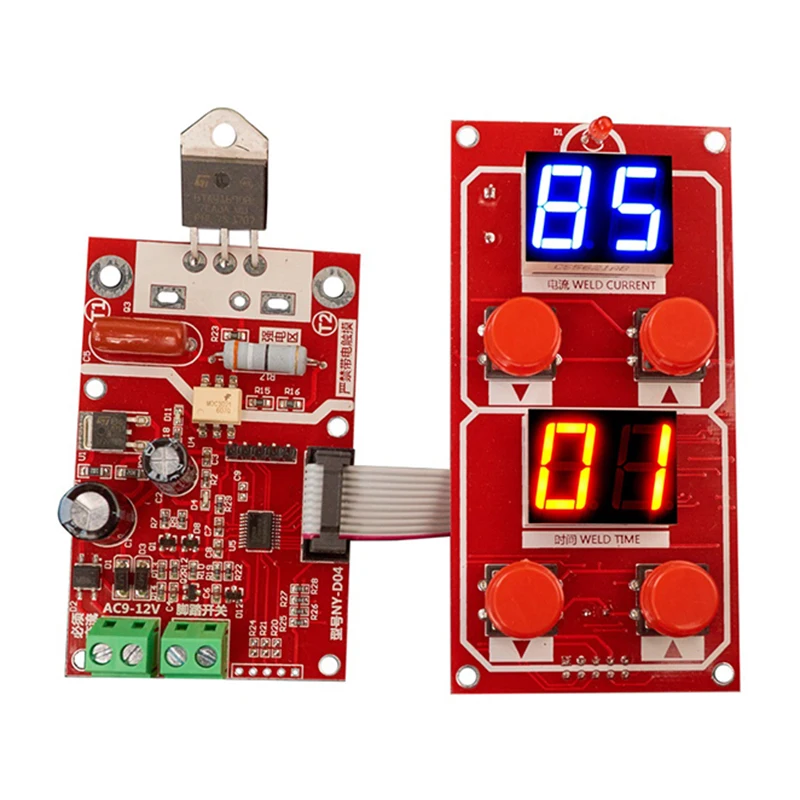 Устройство для точечной сварки NY D04 DIY регулируемая панель управления цифровой