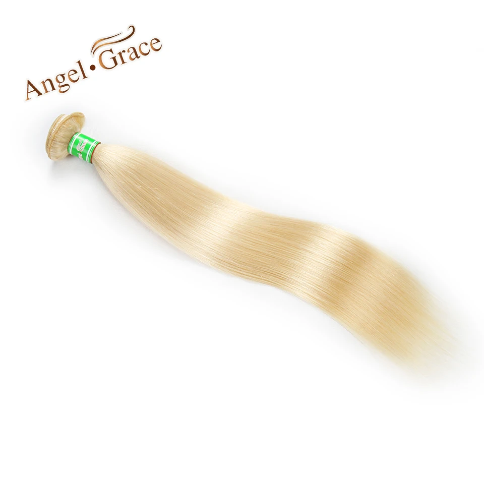 Angel Grace волосы 613 пучки прямые пучки 3 шт человеческие волосы бразильские волосы переплетения пучки натуральный цвет волосы remy