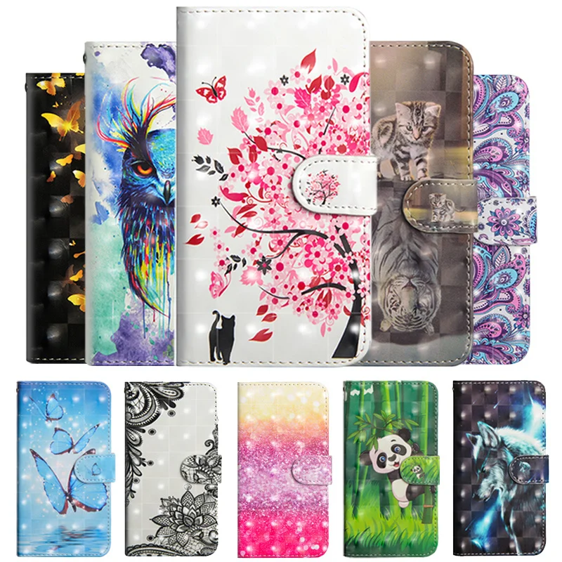 

Case For Samsung A10E A20E A50 A70 A80 A90 A60 A40 A30 A20 A10 M40 M30 M20 M10 3D Leather Flip Wallet Card Slots Phone Bag Cover