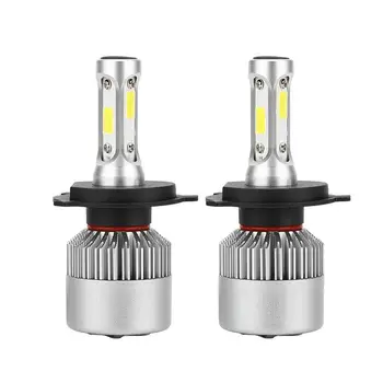 

Adeeing 1pair LED Bulbs H4 Auto S2A 6500K Car Headlight Bulbs 72W 8000LM Car Styling White H4 car headlight LED Bulbs r30