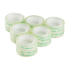 

12mm Width Transparent Tape Sealing Tape Office Packing Tape 12 Pieces/Lot