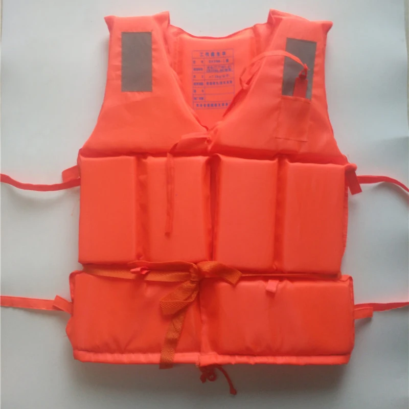 Prevention Life Vest With Survival Whistle Water Sports Foam Life Jacket Drifting Water-skiing Upstream Surfing for Kids Adult C