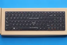 Neue original us englisch tastatur für lenovo y580 y580n y580a y590 y500 y500n y510 y510p serie schwarz tastatur mit hintergrundbeleuchtung