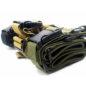 

High Quality Three Point Rifle Sling Adjustable Bungee Tactical Airsoft Gun Strap Paintball Gun Sling For Hunting