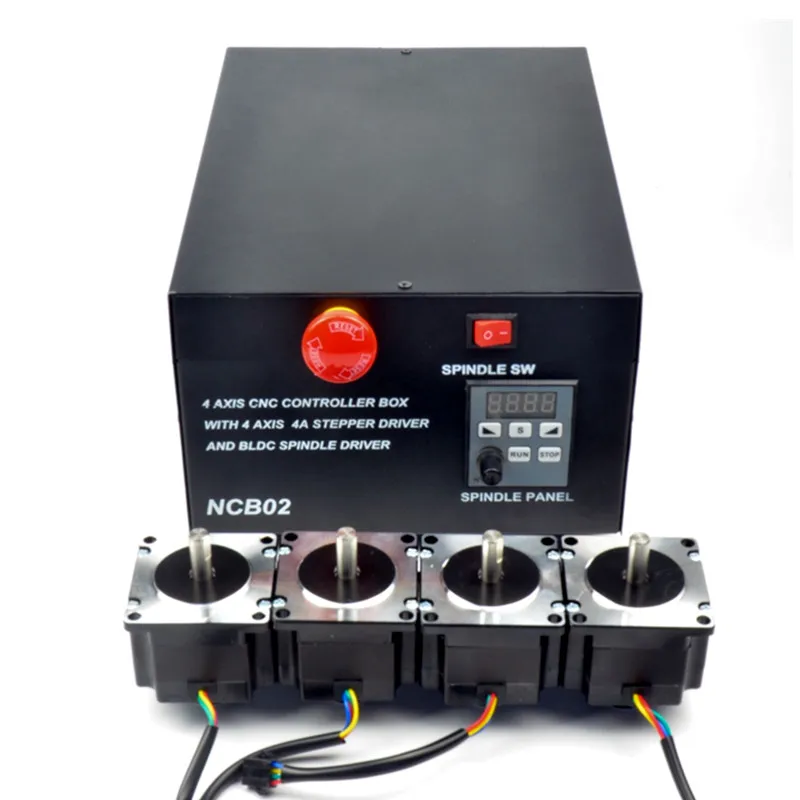 

Engraving Machine 400W DC Control Box 4 Axis MACH3 USB Interface CNC Controller for DIY Router