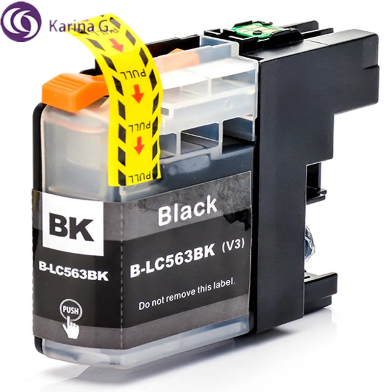 Совместимый чернильный картридж для Brother LC563 подходит Borhter MFC J2310 J2510 J3520