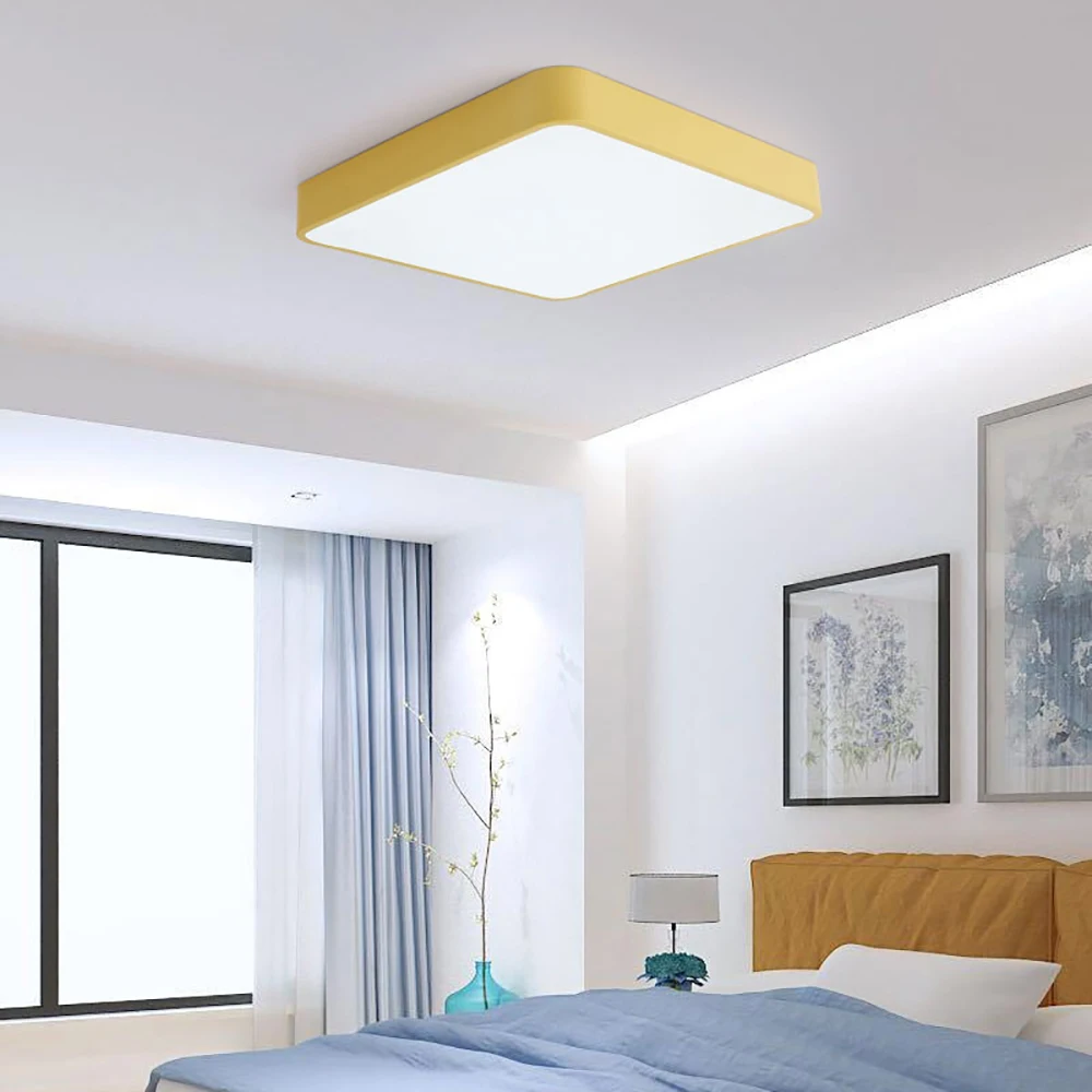 

Zerouno 5cm Industrial rod Lampadas Ceiling Lighting Macaron Multi Color Modern Pendant Ceiling Lamps Home Living Room Lights