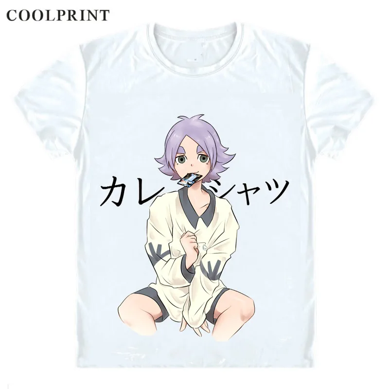 Coolprint Фубуки Широ футболка Inazuma Eleven Fubuki близнецов Для мужчин Повседневное футболка Премиум Футболка с принтом короткий рукав рубашки