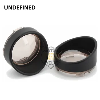 

Smoke Motorcycle Turn Signal Indicator Lens Cover Bullet For Harley Sportster 883 1200 Dyna Softail Electra Glide Road King