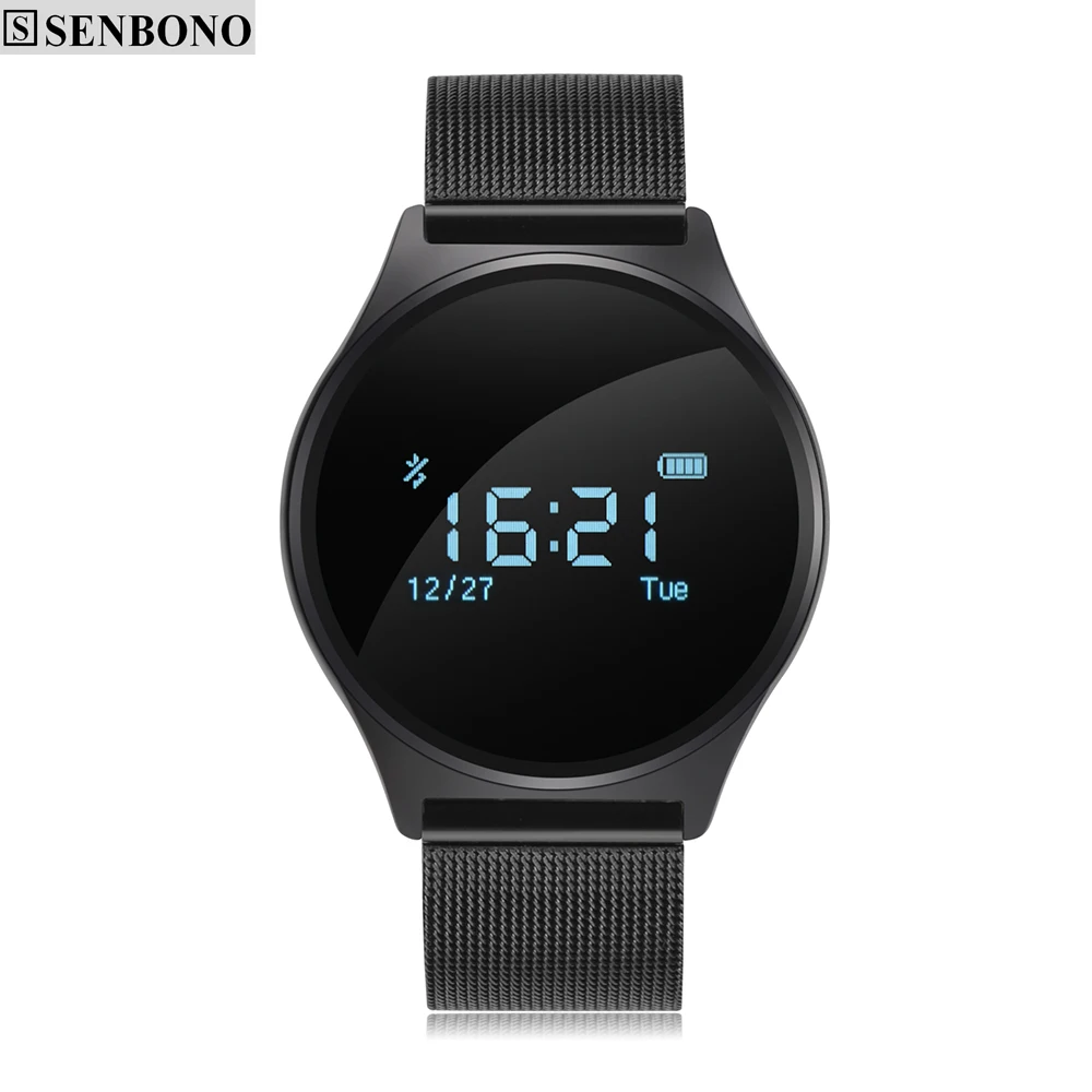 SENBONO M7 Bluetooth Smart Band support Touch Screen Bracelet Blood