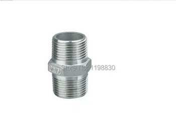 

Free shipping 3/8" DN10 Stainless Steel 304 Male Threaded Hexagon Nipple, BSP External Thread, Pipe Fittings