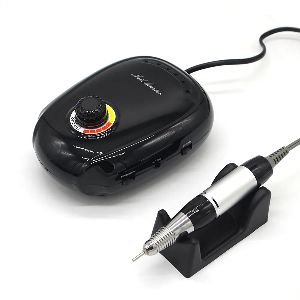 

35000RPM Beautiful Exquisite Black Electric Nail Art Drill Manicure Machine With High Usability for nail tools JMD-303