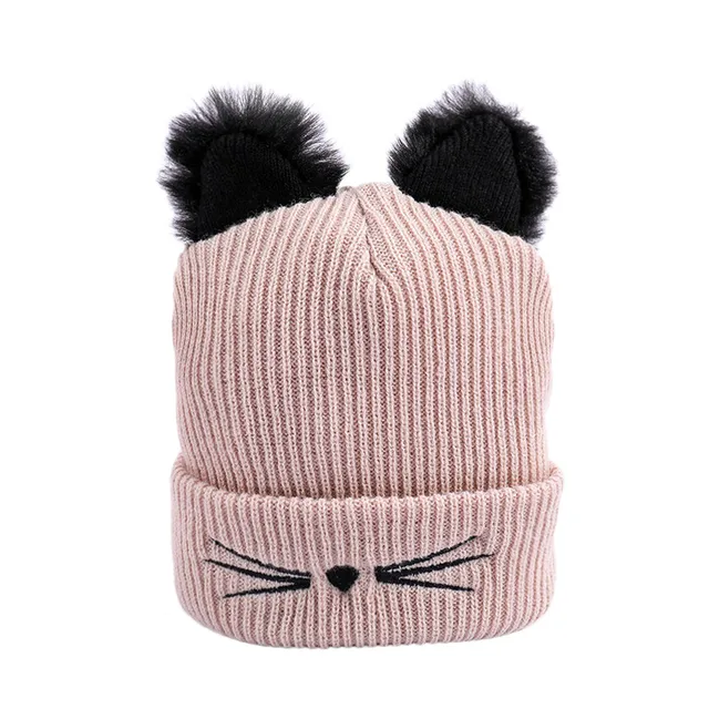 Feitong Funny Hat Women Winter Fashion Keep Warm Cat Ear Winter Hats