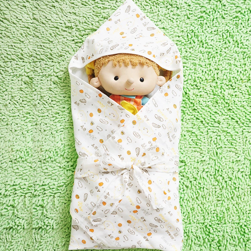 

70*70 Baby Sleeping Bag Envelope Blanket Winter Kids Sleepsack Footmuff for Stroller Sleep Sack Newborn Swaddle Bathrobe Slumber