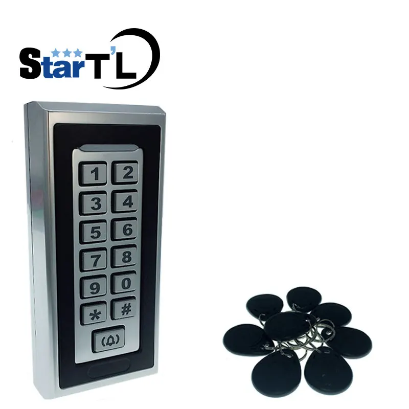 Бесплатная доставка Клавиатура RFID система контроля доступа Бесконтактная карта автономная 2000 пользователей дверной контроль доступа