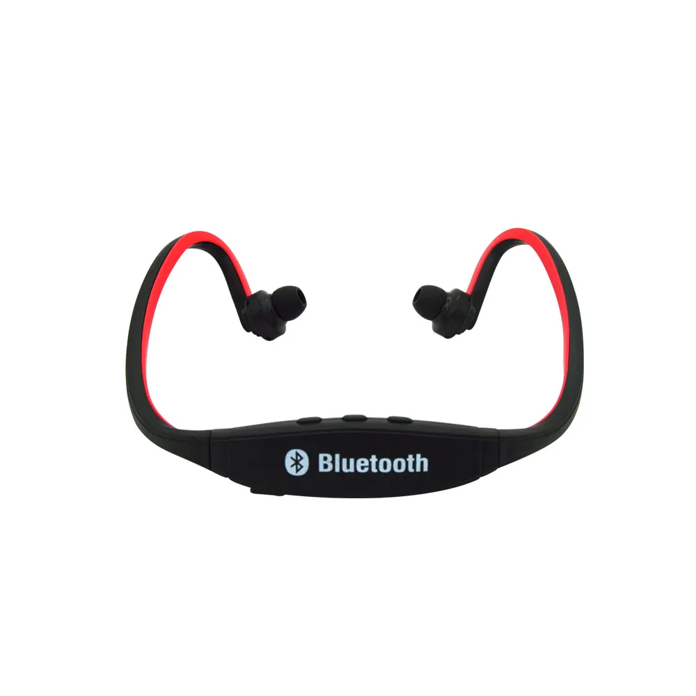 Bluetooth наушники, Спортивная Bluetooth гарнитура, беспроводная гарнитура, наушники Auriculares, шейные наушники, наушники с микрофоном для iphone, Xiaomi - Цвет: Red