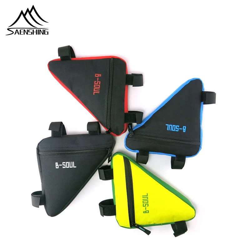 

SAENSHING bicycle Bags Frame Front Head Front Tube Frame Phone Waterproof Triangle Pouch Frame Holder cycling Accessories