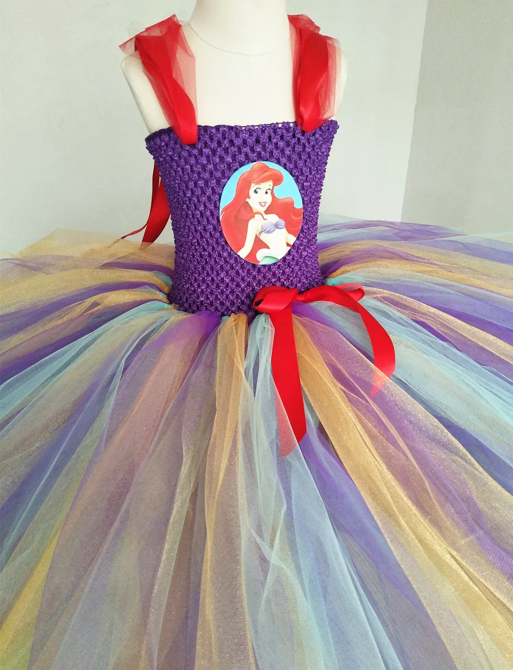 Ariel Princess Dress -Unicorn Fashion HTB1iR3YbdPJ3eJjSZFLq6yb3FXaZ