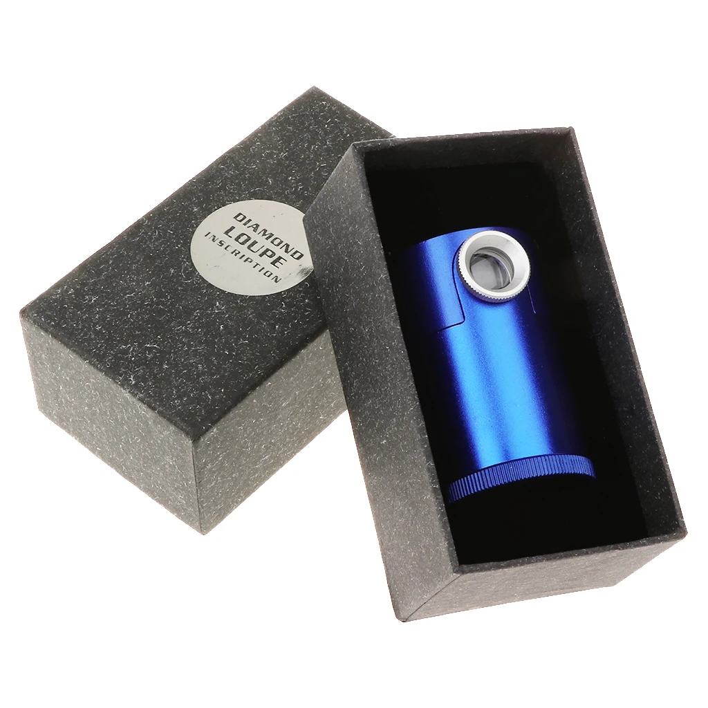 Diamond Inscription Reader Viewer Magnifying Len Jewelry Loupe Magnifier 18X