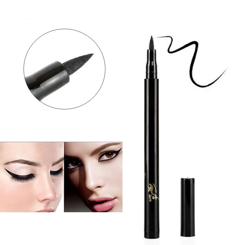 1pcs Professional Waterproof Eyeliner Pencil Long lasting Black Eye