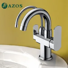 Кухня раковина кран очистки воды фильтр нажмите поворотный Носик Chrome польский Палуба Гора 1 ручкой HOT холодной смесителя cfcj016