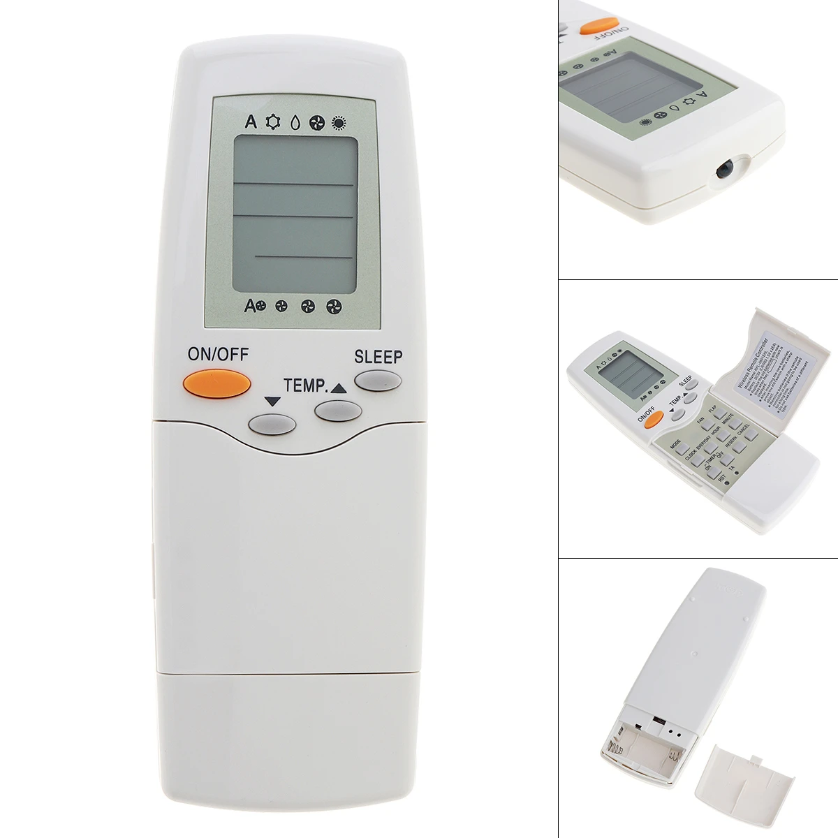 Kelang Air Conditioner Remote Control English Version With Hd Screen Support 2 Aaa Batteries For Rfl 0601 Rfl 0301e Carrier Remote Controls Aliexpress