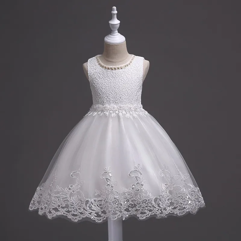 Платье с цветочным узором для маленьких девочек; летние кружевные свадебные платья принцессы для маленьких детей; Танцевальная Праздничная юбка-пачка с цветочным рисунком; одежда Эльзы для малышей