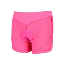 Женское нижнее белье для велоспорта Горные Шорты для верховой езды Спортивное нижнее белье колготки шорты силиконовые женские Влагоотводящие розовые