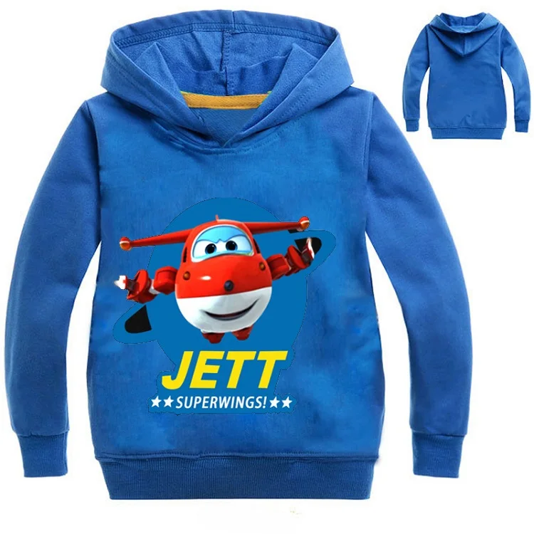 DLF/костюм для детей возрастом от 2 до 16 лет Jett/одежда с суперкрыльями толстовки
