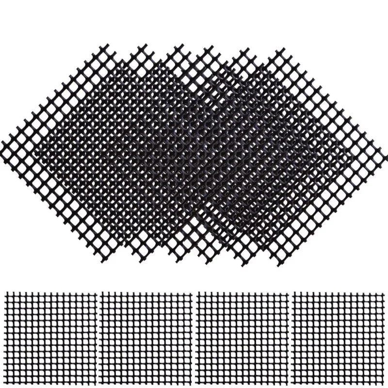 100pcs Plastic Flower Pot Mesh Pad Bottom Grid Mat Prevent Soil Loss