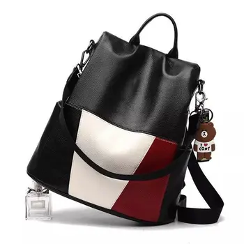 

New Fashion Design High Quality Youth PU Backpacks for Teenage Girls Female School Shoulder Bag Bagpack mochila