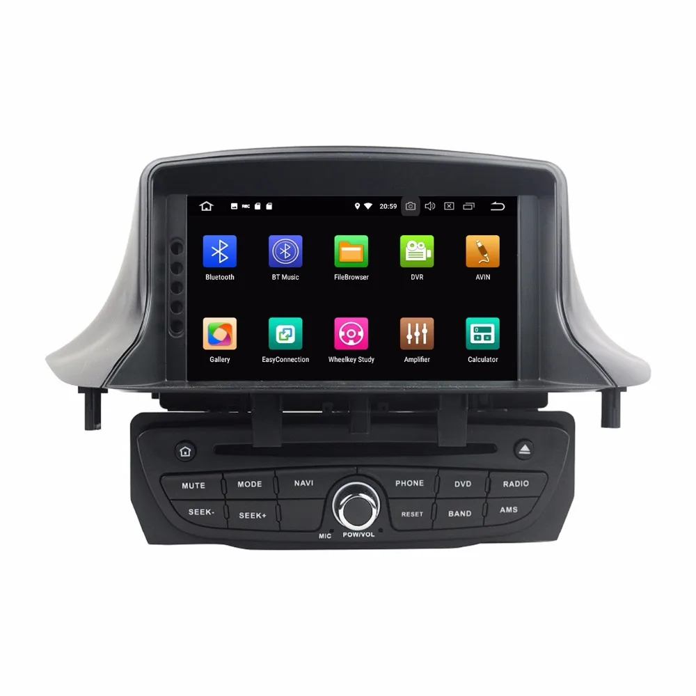 Flash Deal Octa Core 7 inch 8 core Android 9.0 Car Radio DVD player GPS for for Renault Megane III Fluence NAVIGATION gps 4G RAM 64G ROM 1