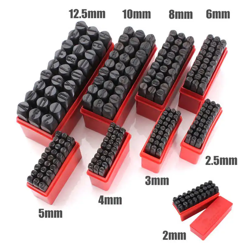 

1Set Stamps Letters Alphabet Set Punch Steel Metal A to Z Die Case Craft Tool