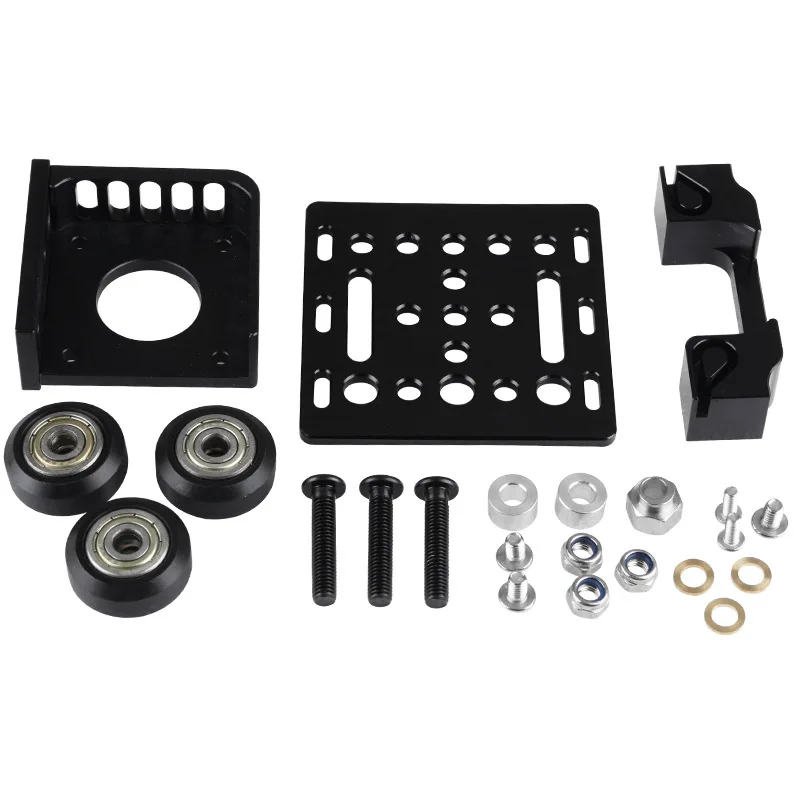

2020 Aluminum Profile V-Slot Openbuilds Near-End Hot End Short-range Titan Aero Extruder for Y-Axis Tarantula Tronxy X3 3d parts