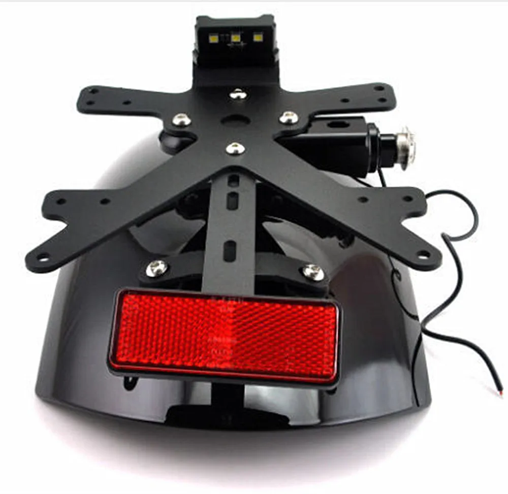 For BMW R Nine T 1200 2013 2017 Motorcycle Side Arm License Plate