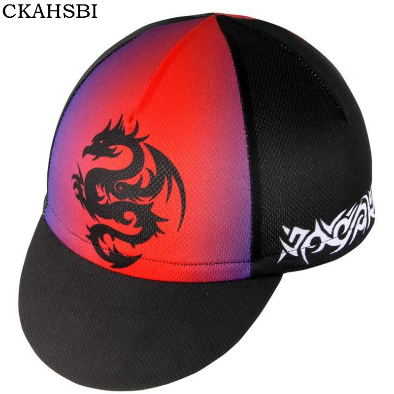 cheap CKAHSBI Riding Equipment Head Wear Cycling Caps MTB Men Male Ciclismo Bike Bicycle Team Helmet Inside Cap BMX Hat Sport Headwear