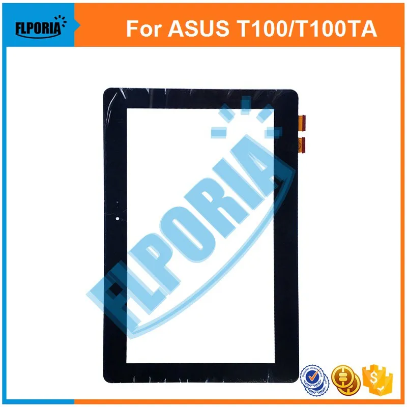 

Сенсорная панель для планшета 10,1 дюйма для ASUS T100/T100TA/5490N с желтым/черным гибким сенсорным экраном дигитайзер переднее стекло