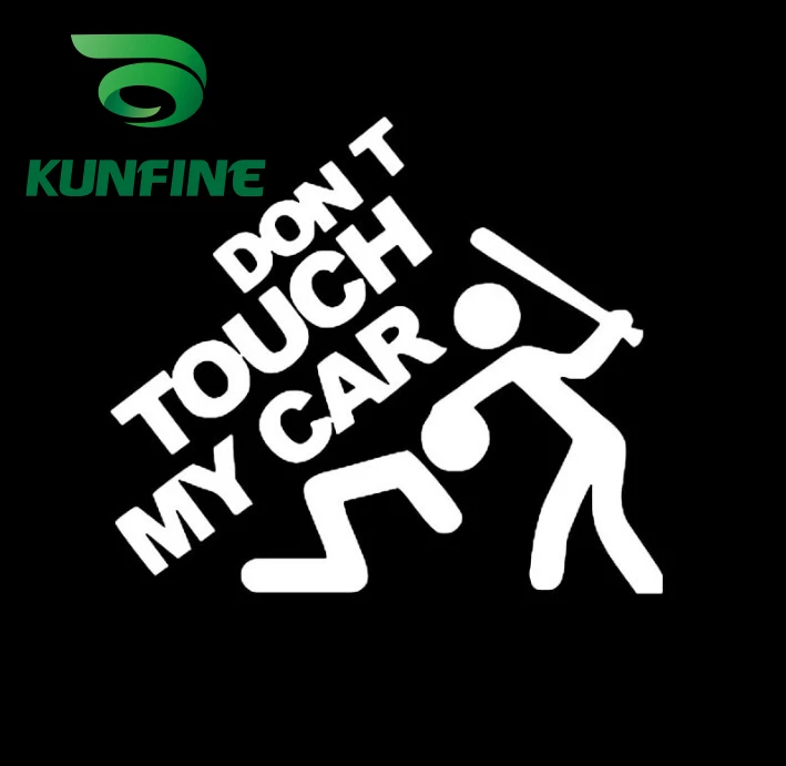 dont touch my car car sticker car decal -2