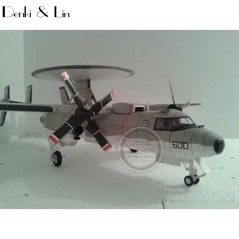 1:32 3D Американский Northrop Grumman самолет Hawkeye бумажная модель сборка игра головоломка