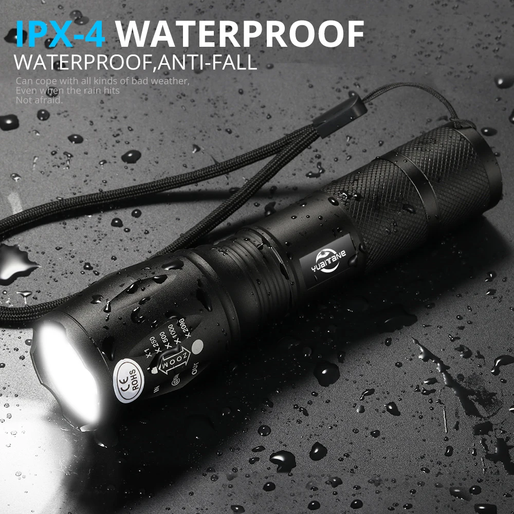 Top LED Bicycle light waterproof T6 L2 V6 Untra BrightBike light 5 lighting mode zoom Flashlight riding light bicycle accessories 4 Top LED Bicycle light waterproof T6 L2 V6 Untra BrightBike light 5 lighting mode zoom Flashlight riding light bicycle accessories 4