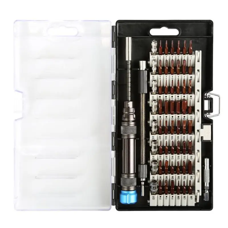 

60 in 1 Precision Screwdriver Set Chrome Vanadium Mangnetic Screwdriver Tool Kit Computer Mobile Phone Repair Maintenance