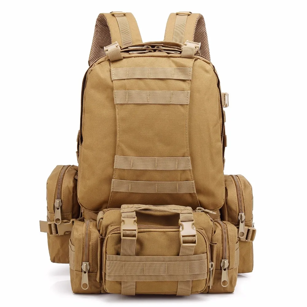 

2019 Outdoor Military Tactical Backpack Bag Army Sport Travel Rucksack Camping Hiking Trekking Camouflage Bag