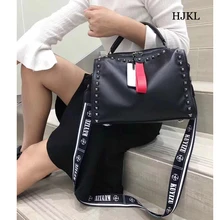HJKL ремень V шеврон роскошная женская обувь высокого качества из натуральной кожи сумки, женские сумочки ле мальчик, сумка-тоут, двойная крышка 2,55 сумки через плечо