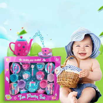 

RCtown 30pcs/Set Children Simulate Kitchen Toys Delicate Tea Set Cup Toy Play-House Toy Gift