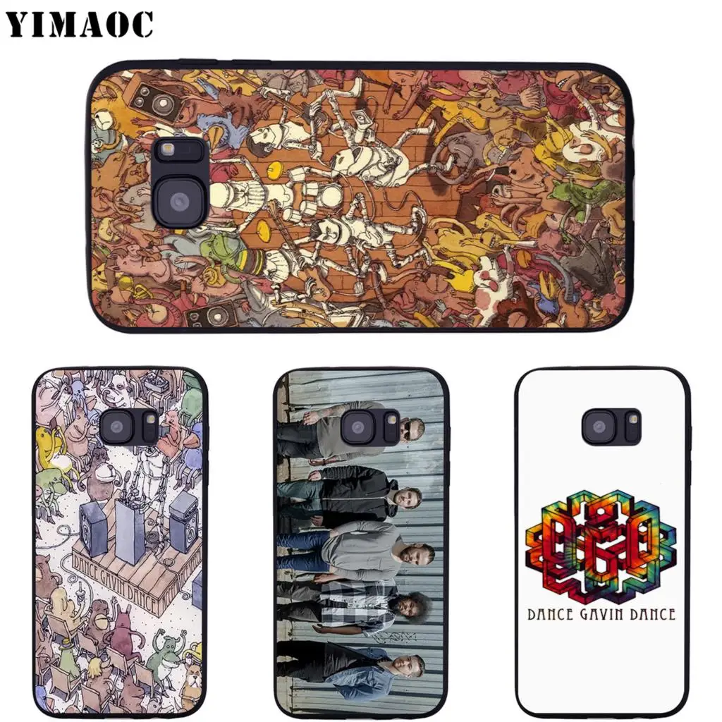 Мягкий силиконовый чехол YIMAOC для Samsung Galaxy S6 S7 Edge S8 S9 Plus A3 A5 A6 Note 8 9|Бамперы| |