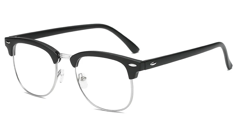 SUMONDY SPH От-0,5 до-6,0 Рецептурные очки для близорукости Конечный продукт очки с диоптриями для женщин мужчин с заклепками анти-радиационные очки оптические очки UF28