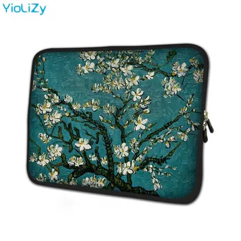 

Cherry tree Laptop Bag Protective case Notebook liner sleeve 7 10 12 13 14 15 15.6 17 inch Computer tablet Cover pouch NS-15111