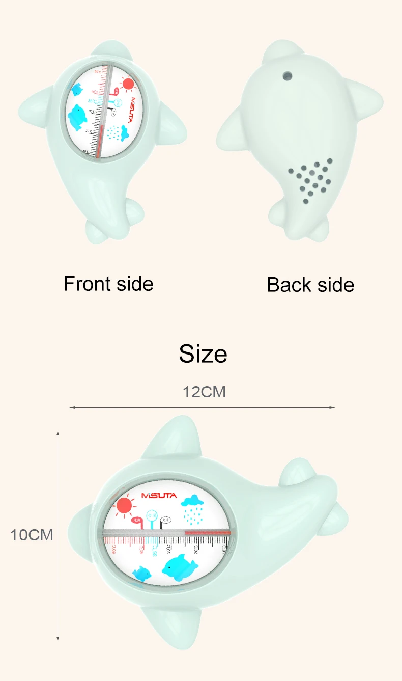 Ванна для младенцев термометр с любимыми персонажами из мультфильмов Дельфин Детский термометр для ванной термометр для комнаты детская игрушка для ванной