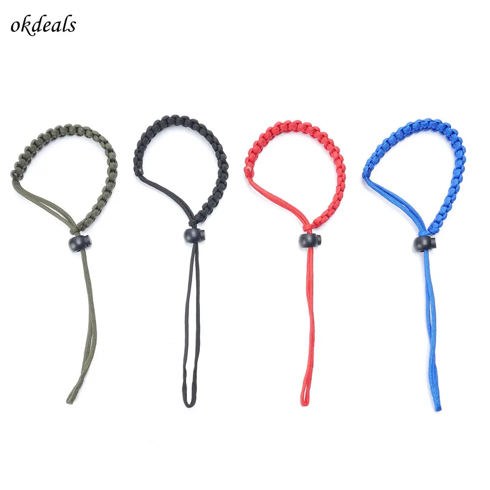 

1Pc Durable Adjustable Camera Wrist Lanyard Strap Grip Weave Cord for Paracord